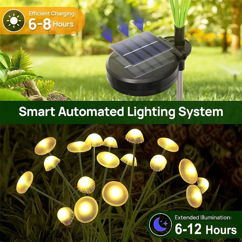 Danza Acuática LED - Jardín Encantado
