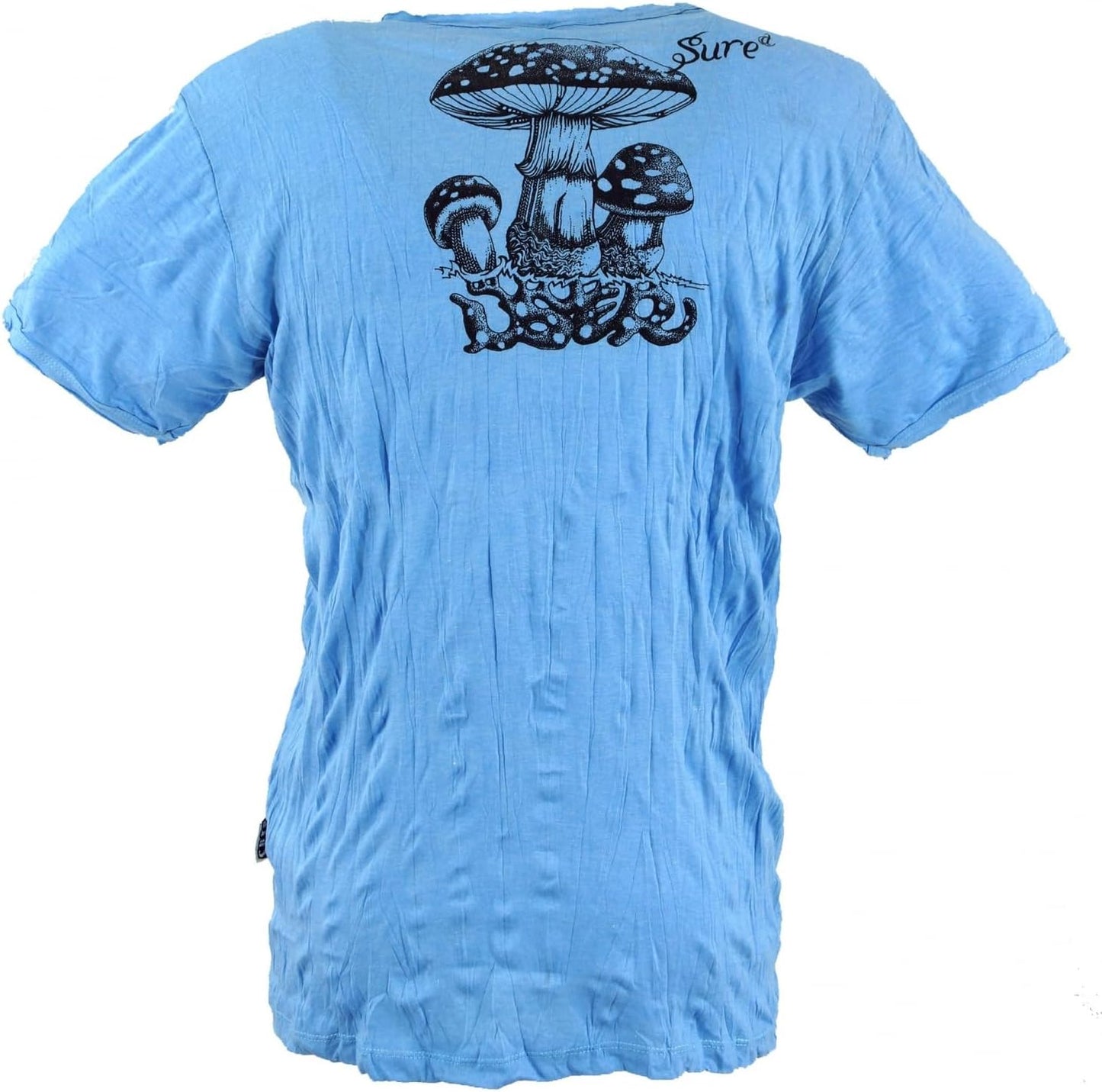 SURE - Camiseta De Algodón Para Hombre, Diseño De Seta