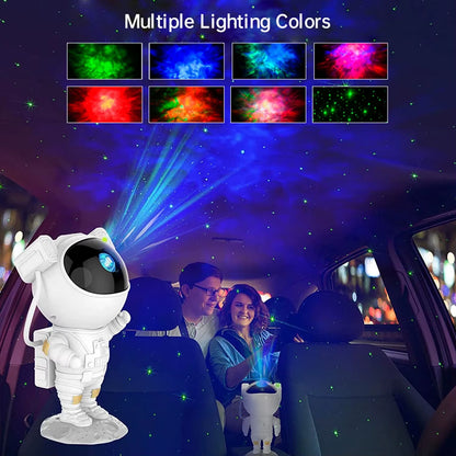 Galaxia  Astronauta Proyector LED