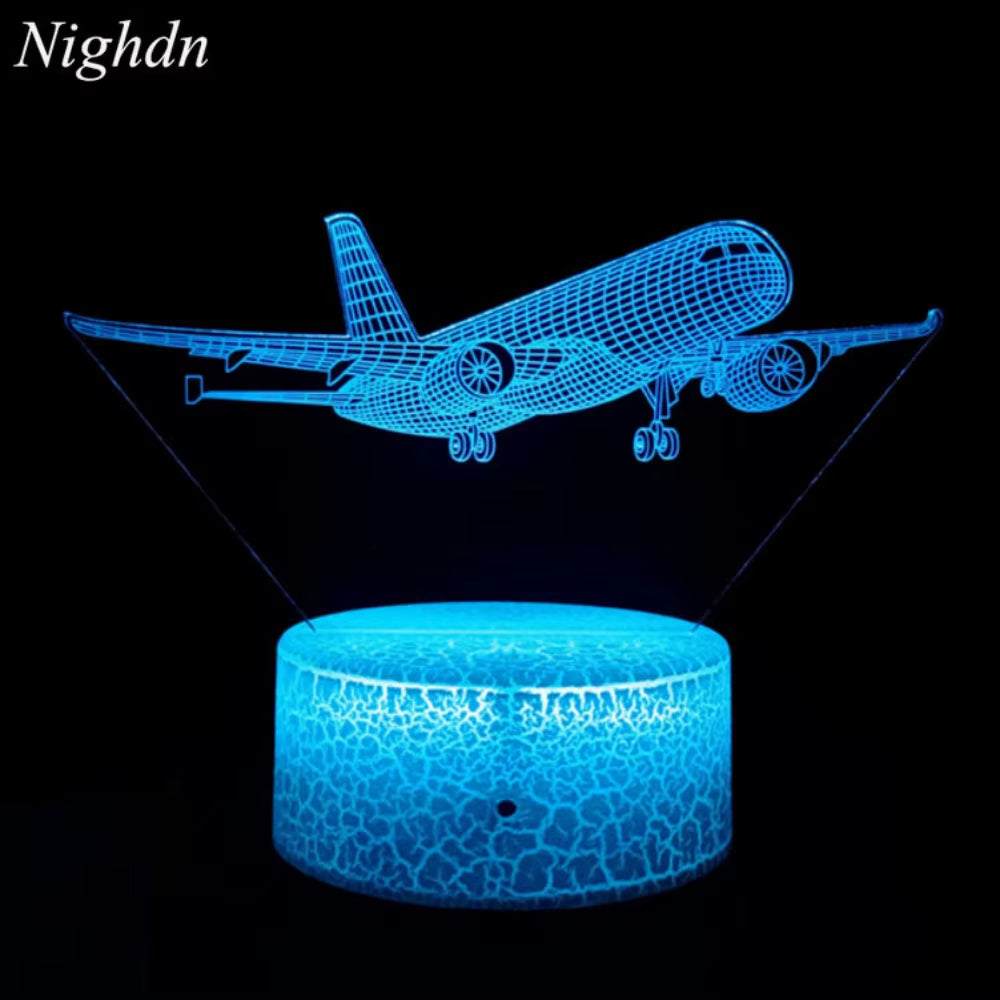 SkyGlow – Lámpara 3D de Avión