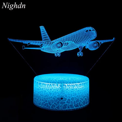 SkyGlow – Lámpara 3D de Avión