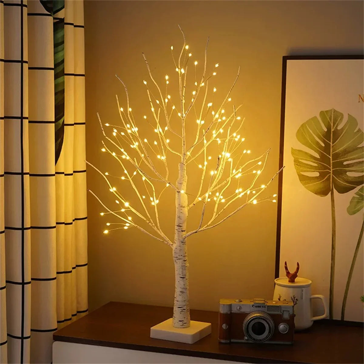 Árbol de Abedul Luminoso LED