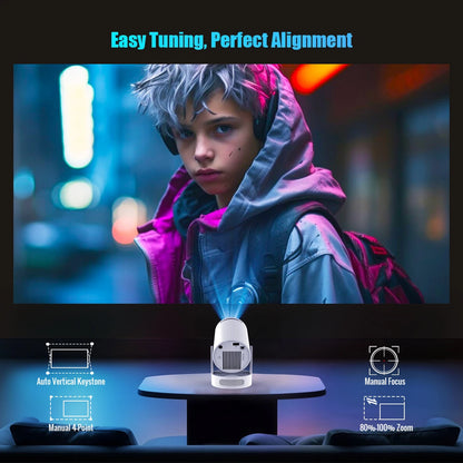Proyector 4K Android 11 HY300 Pro Dual