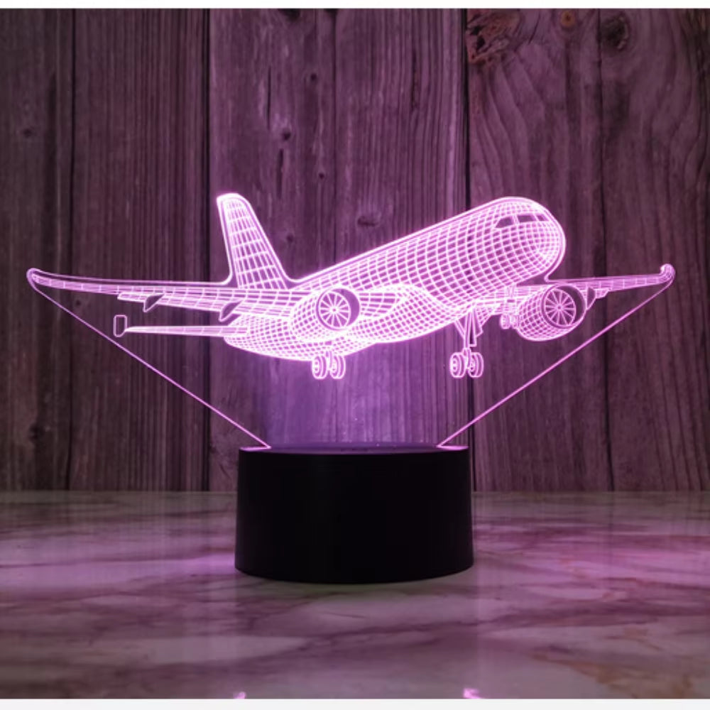 SkyGlow – Lámpara 3D de Avión