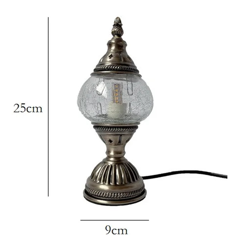 Turkish Mosaic Table Lamp Vintage Art Deco Handcrafted Lamparas De Mesa Mosaic Glass Romantic Bed Light Lamparas Con Mosaicos