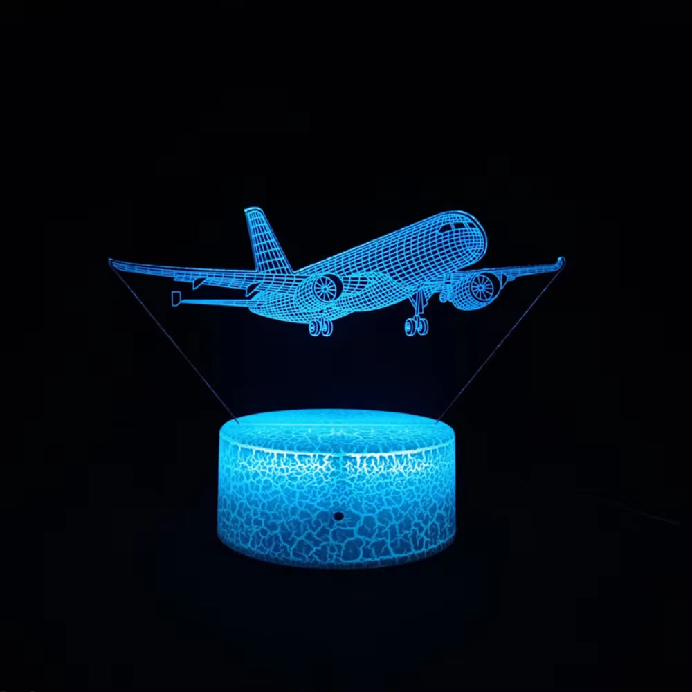 SkyGlow – Lámpara 3D de Avión